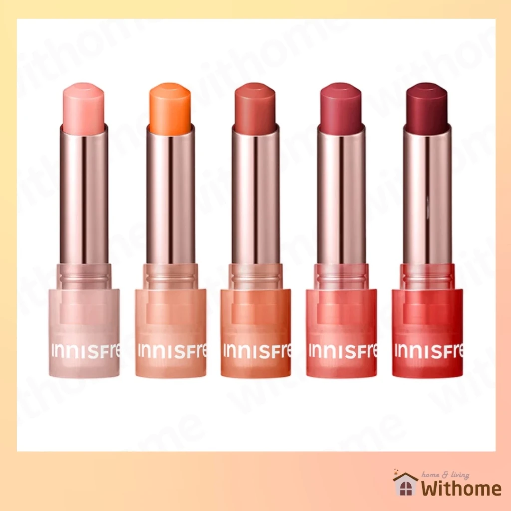 Son dưỡng có màu Innisfree Eco Science Tint Balm - 5 màu sắc tự nhiên, thiết kế tinh tế